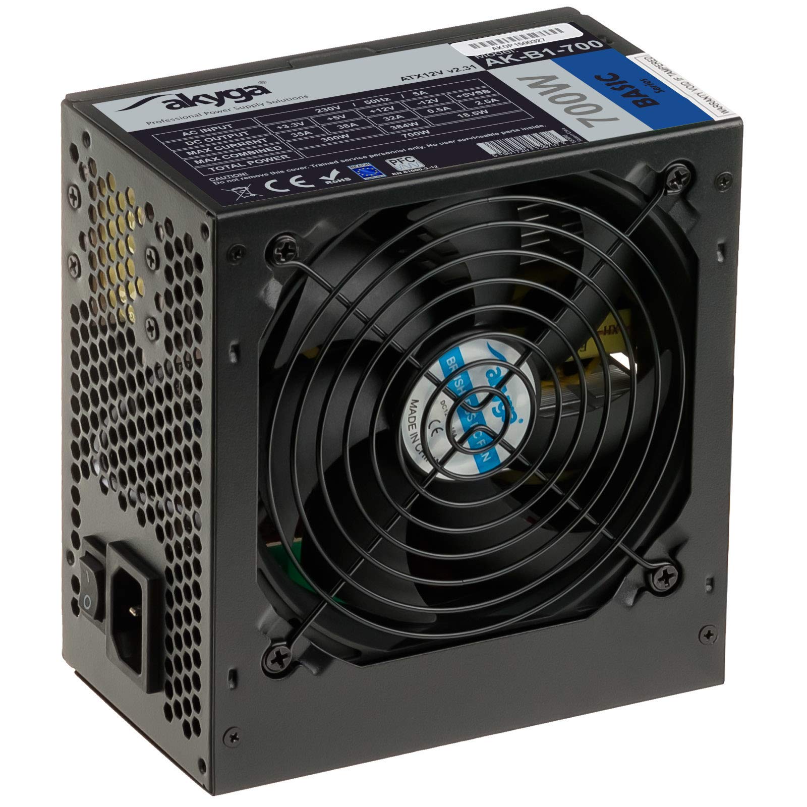 AKYGA Alimentation ATX Compatible Basic AK-B1-700E 700W