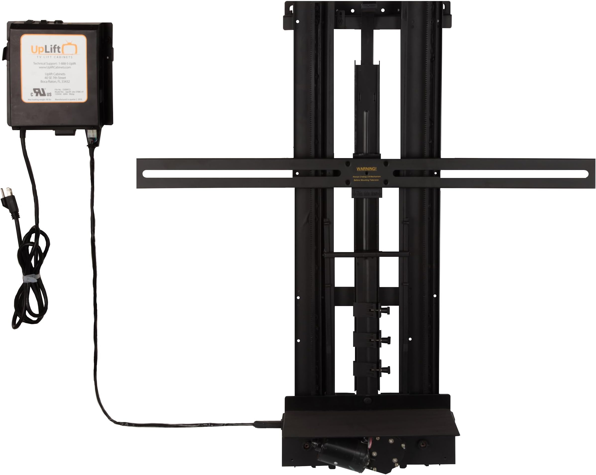 Swivel Uplift 3700 Residential TV Lift for Flat Panel TVs 32-52"