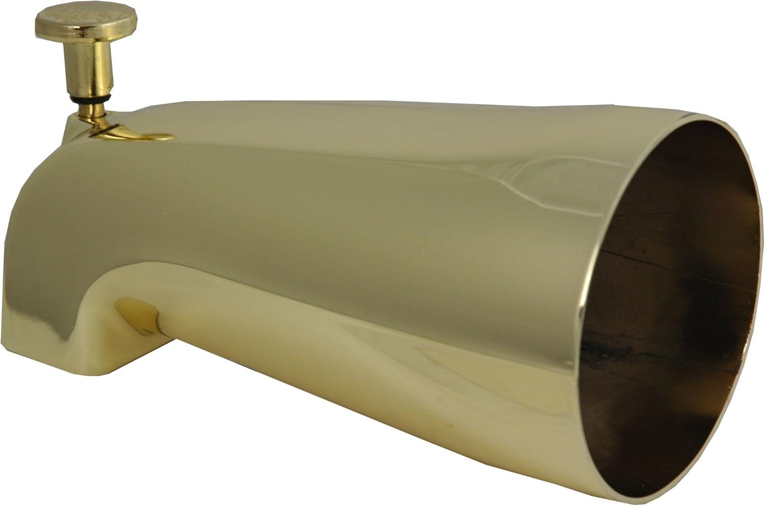 Diverter Spout, Polished Brass PVD (No-Fading) Finish, By Plumb USA