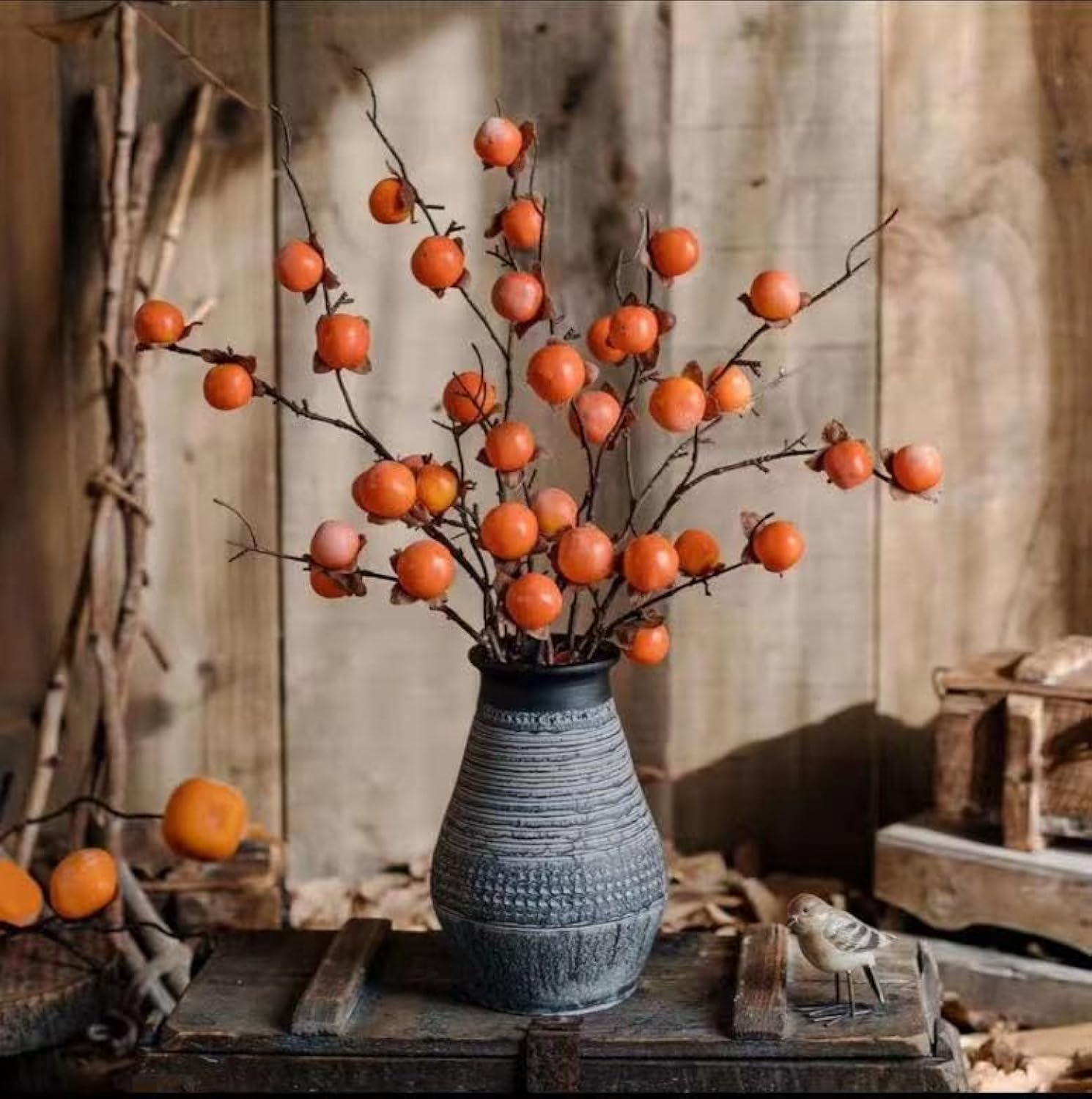 最終値下げスーラボフリクションクリア【ARE】シリーズ(BP)Persimmon Amazon.com: JOSON 36 Inch Artificial Persimmon Fruit Stem, Set of