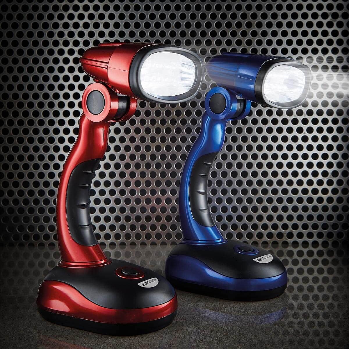 Coopers of Stortford Cordless Task Lamp with 12 Ultra-Bright LEDs Battery Powered 21.5 x 10.8 x 7.8cm