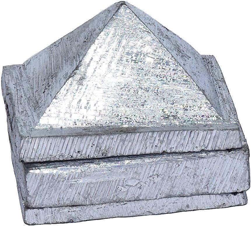 3 Layer Lead Pyramid for South-West Vastu Dosha Nivaran Defects Remedies Items for Home & Office (Size 1.5 inches,)