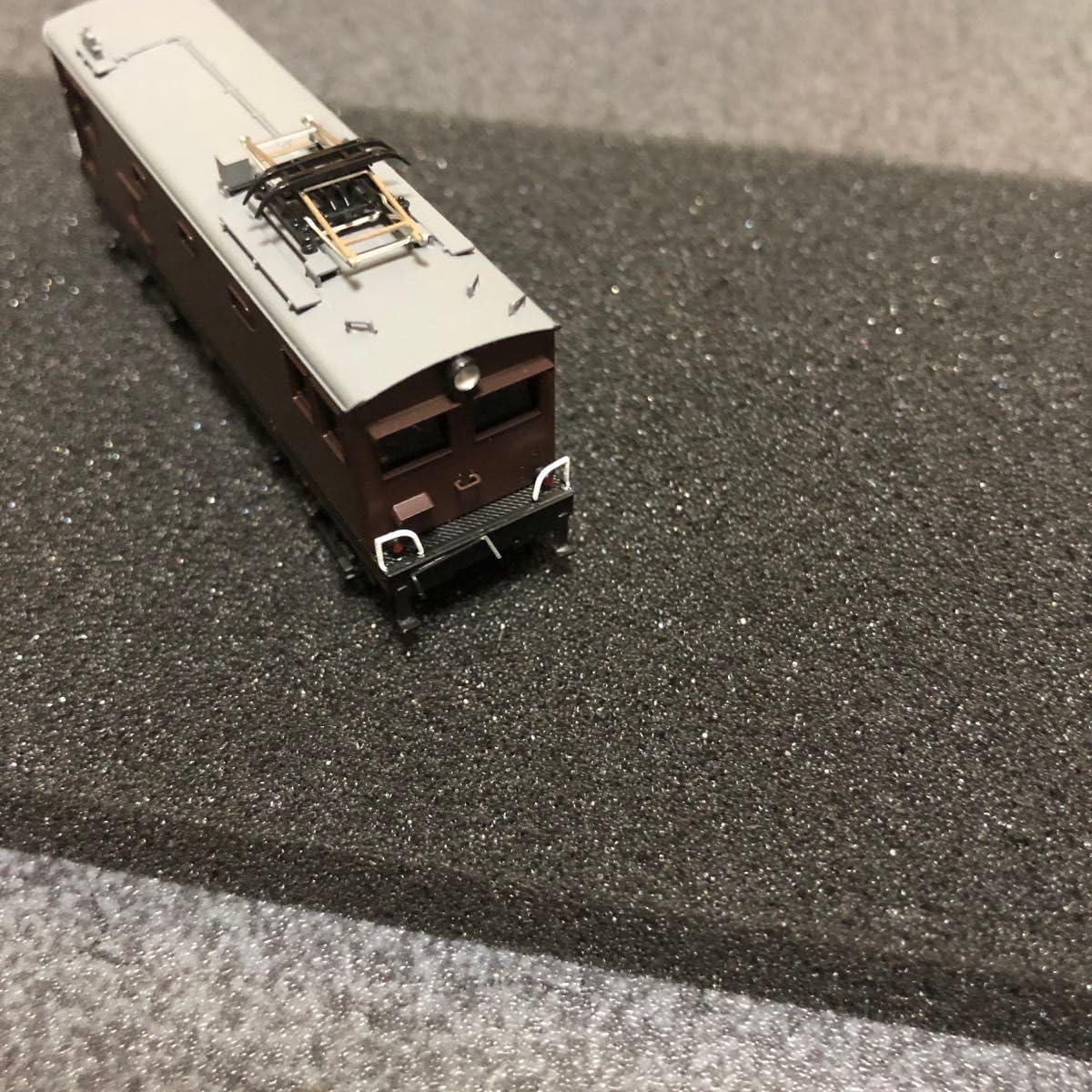 ワールド工芸 Nゲージ 上信電鉄 ED31 6号機 茶色塗装 塗装済完成品