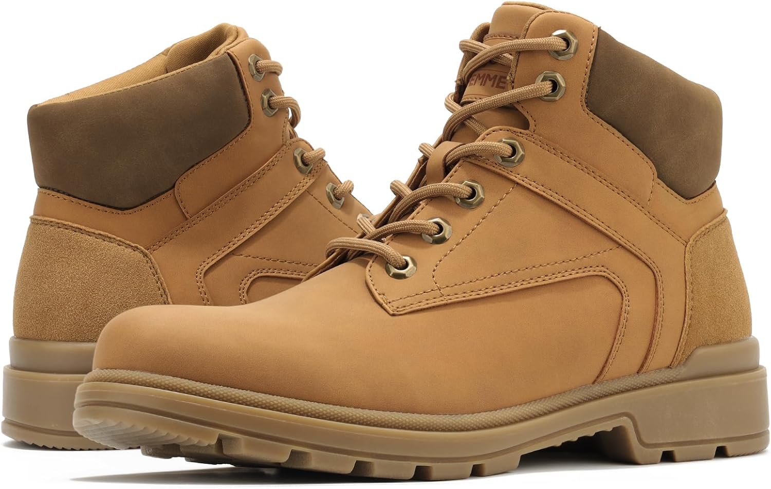 ANJOUFEMME Winter Hiking Boots Men Waterproof, Warm Work Trekking Boots for Men - Image 4