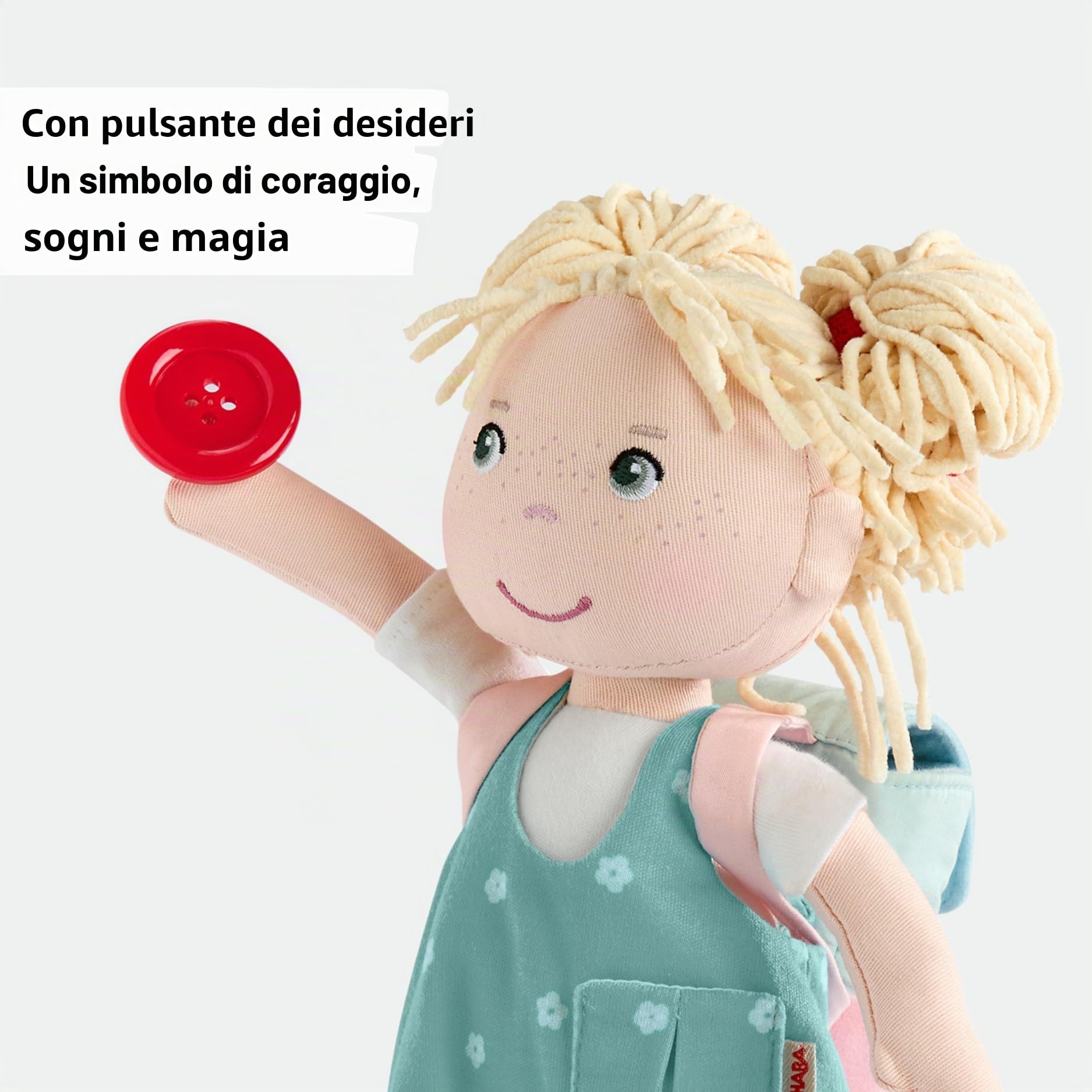 HABA Bambola Tilli – Bambola di stoffa da 30 cm per giocare e coccolare – 2013203001