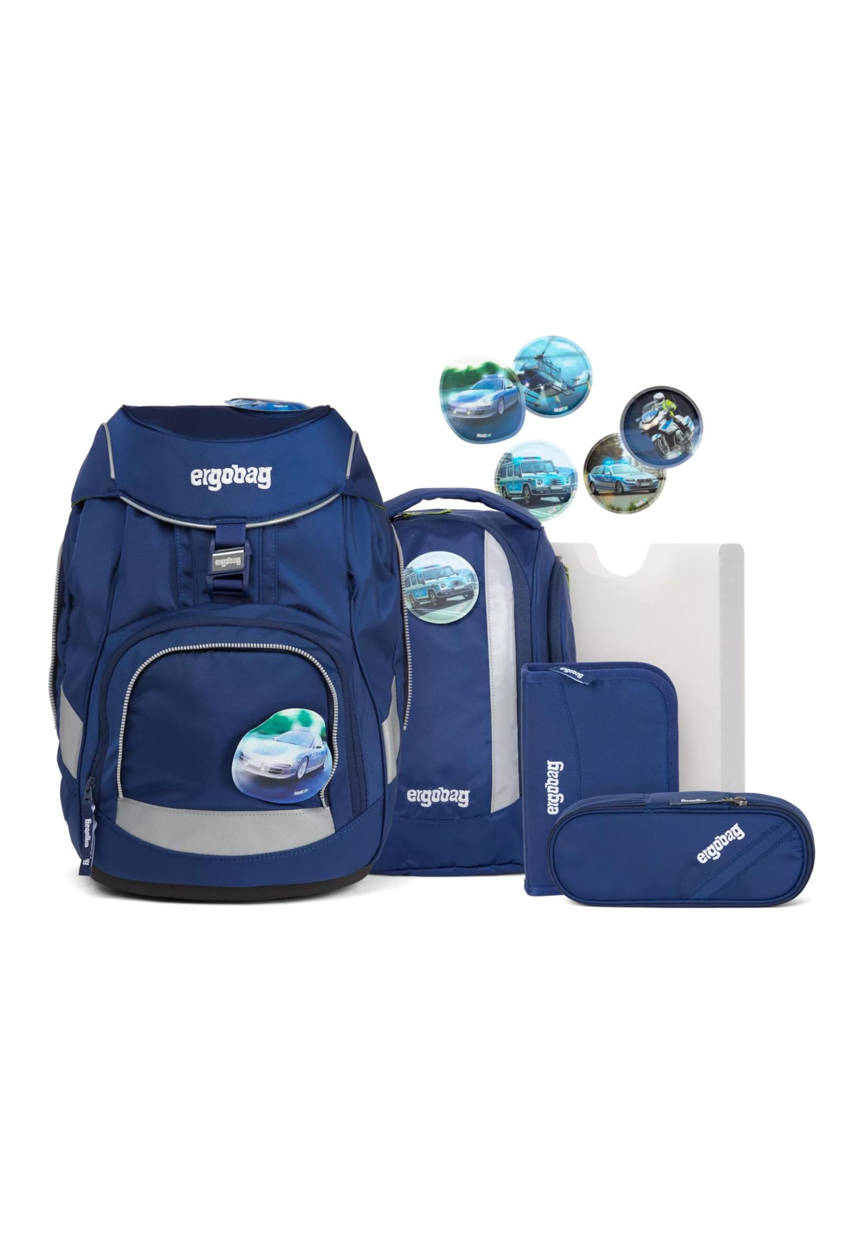 Ergobag Pack Schulranzen-Set 6tlg BlaulichtBär 005