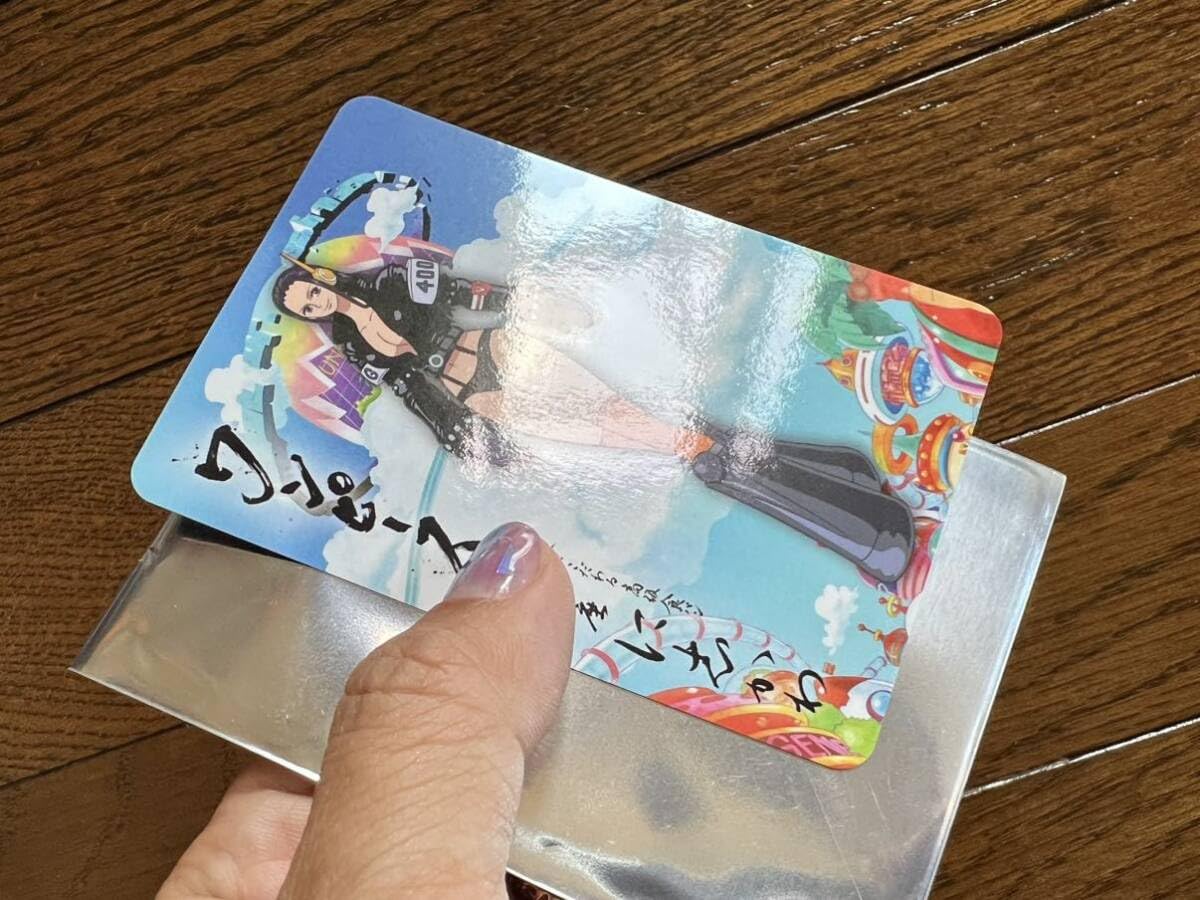 Amazon.co.jp: ワンピース 銀座 に志かわ 限定 カード ニコロビン ONE