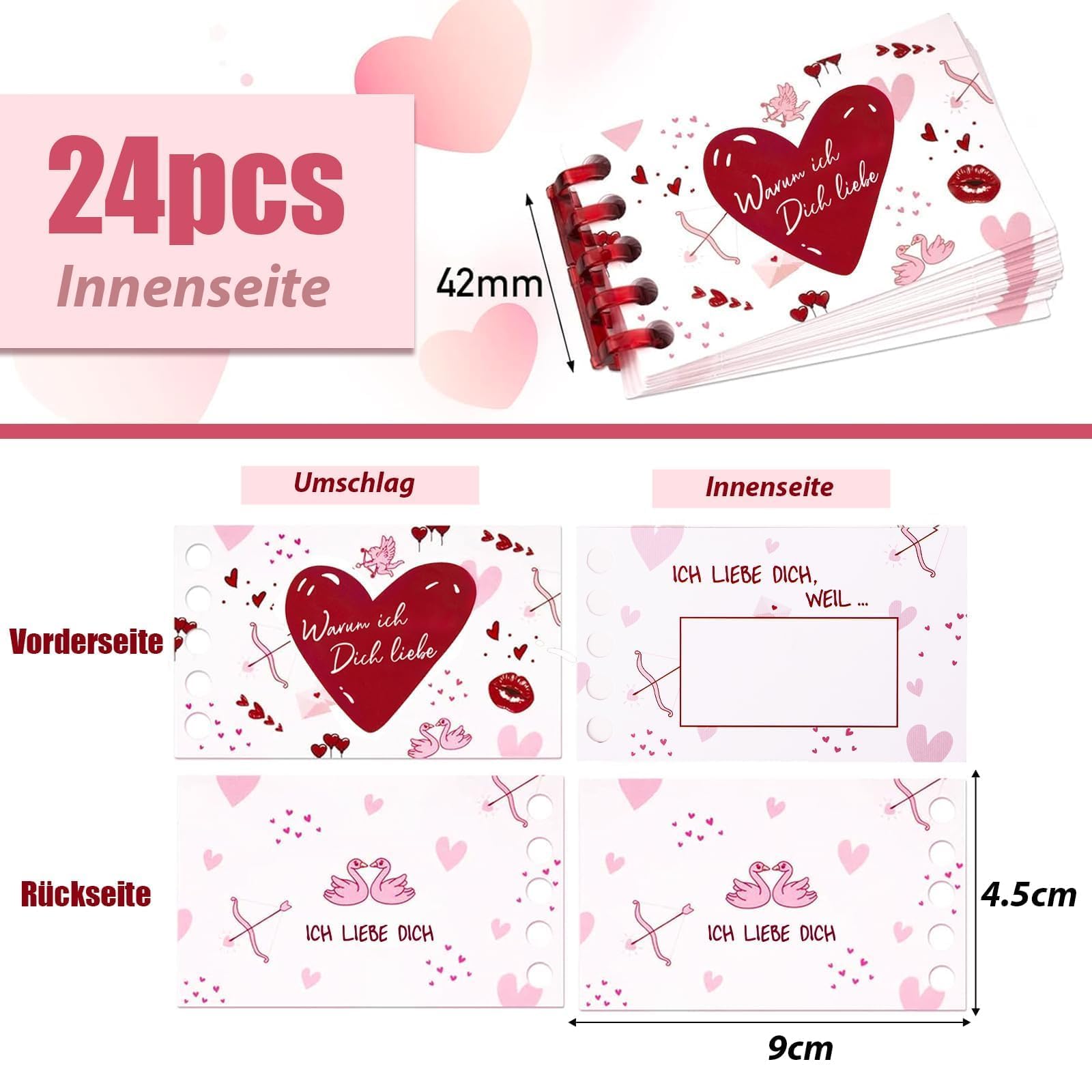 Qianduoduo „Ich Liebe Dich“-Geschenk: Süße Strick-Kartoffelpuppe Mit Liebesmünze & Karte – Perfekt Für Freundin, Frau Oder Jubiläum
