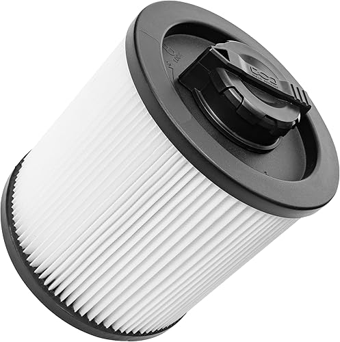 BlueStars - Filtro de vacío de repuesto ultraduradero DXVC6910 para aspiradora DeWalt de 6 a 16 galones en seco y húmedo DXV06P DXV09P DXV09PA