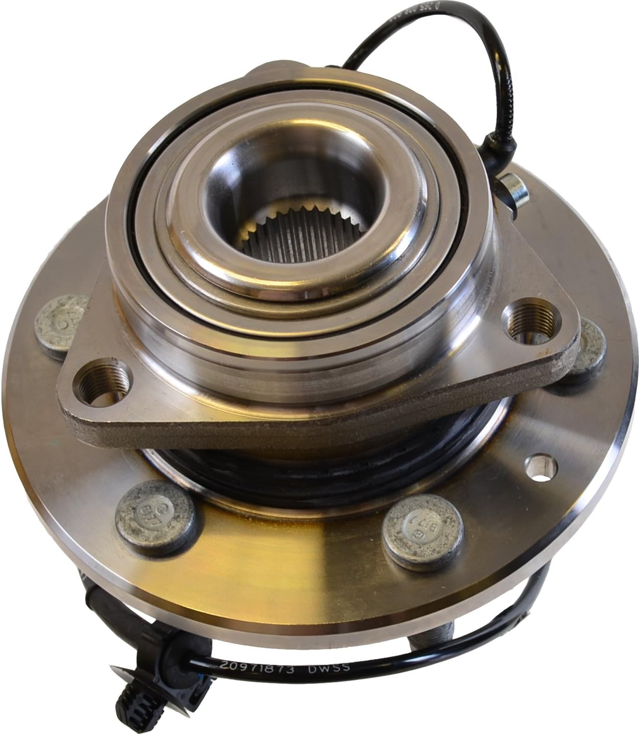 SKF Front Wheel Hub Bearing Assembly BR930914 Aftermarket Replacement Part Compatible with Cadillac 2013-2018 Chevrolet 2014-2020 GMC 2014-2020