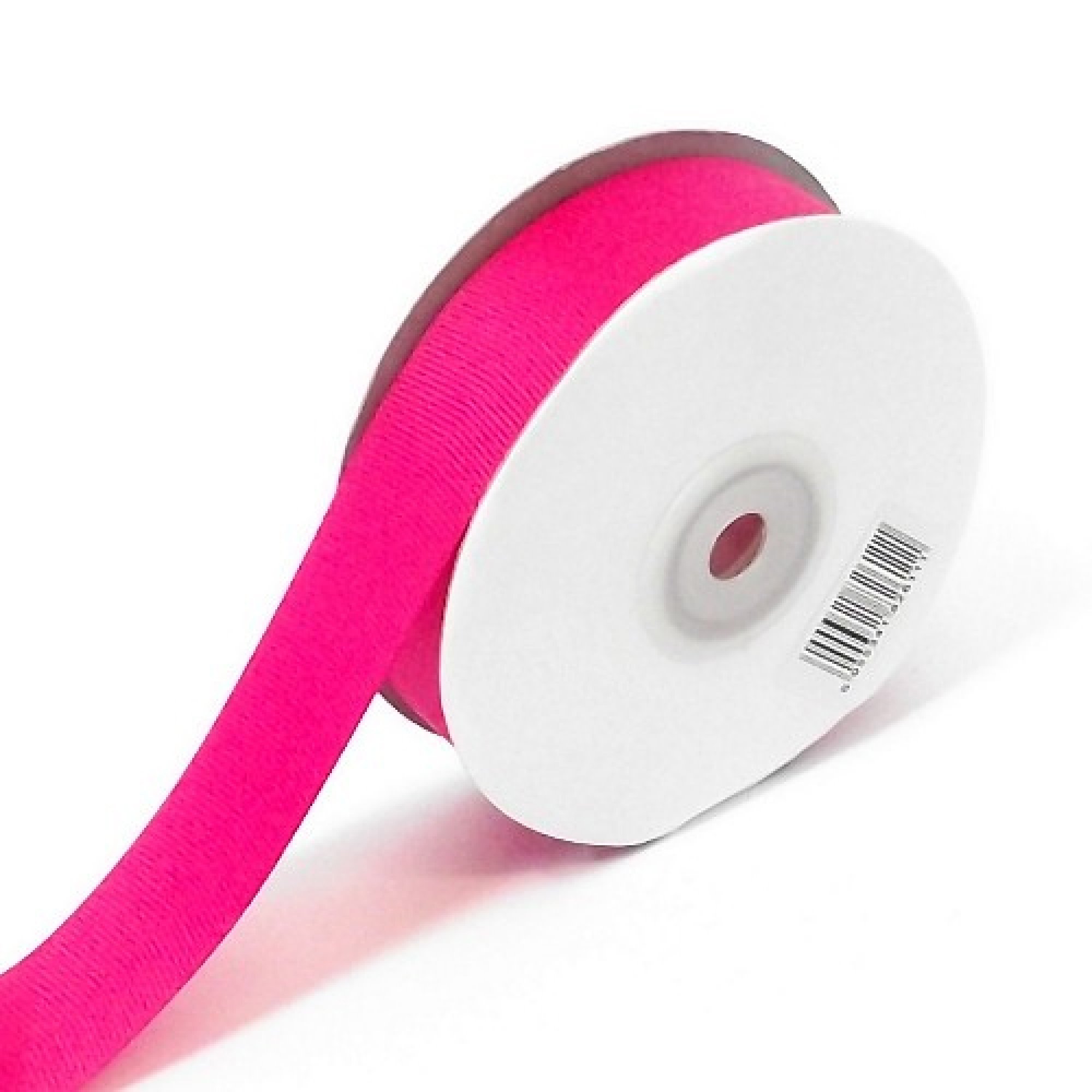 Bountiful Harvest Hot Pink 25M Full Reel Woven Edged Grosgrain Ribbon - 25Mm (1 Inch) Width (Turquoise) (25Mm, Red) (25Mm, )