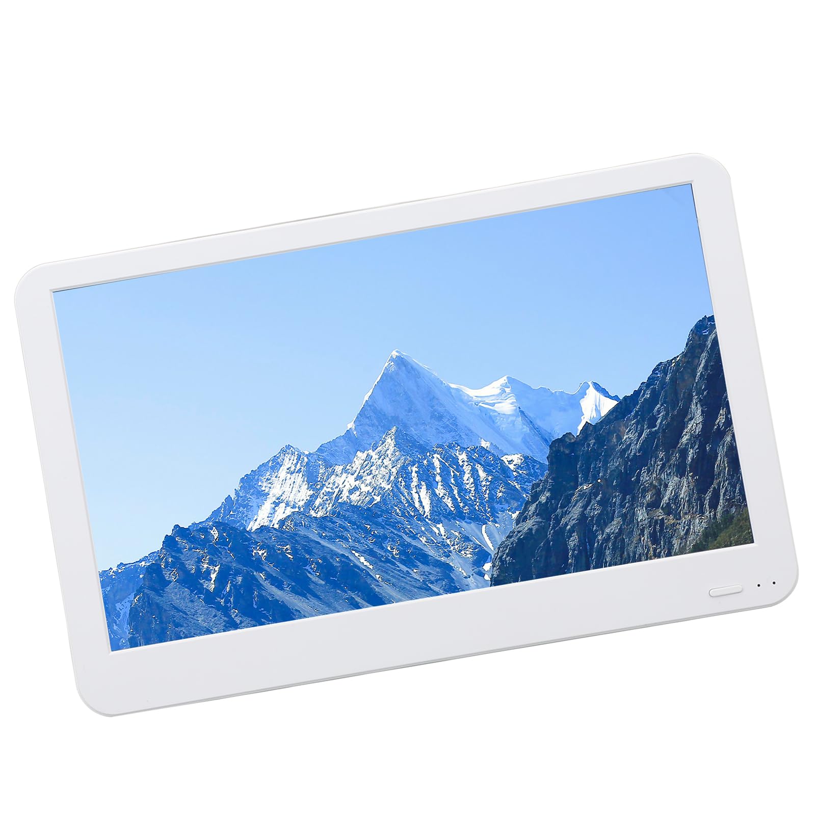 Security Video Recorder, 100 to 240V NVR Monitor Video Recorder 11.5 Inch Dual Antennas with Mouse for Home (US Plug)