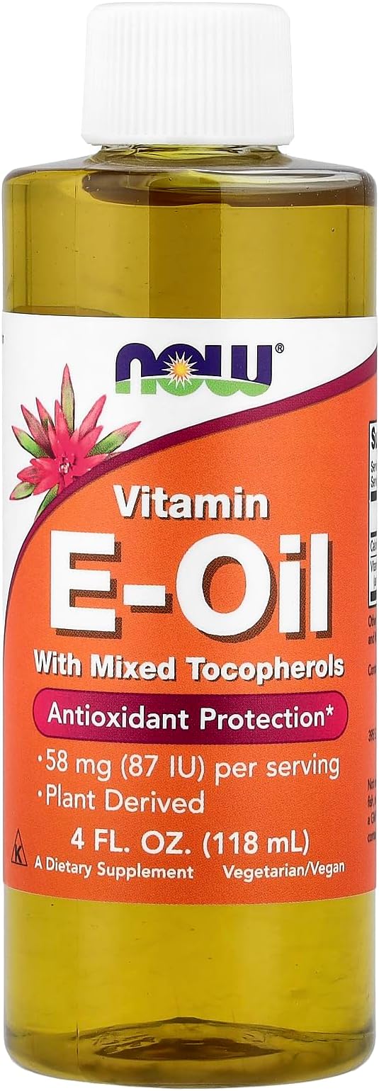 E Liquid, 80% Mixed Tocopherols Now Foods 4 oz Liquid