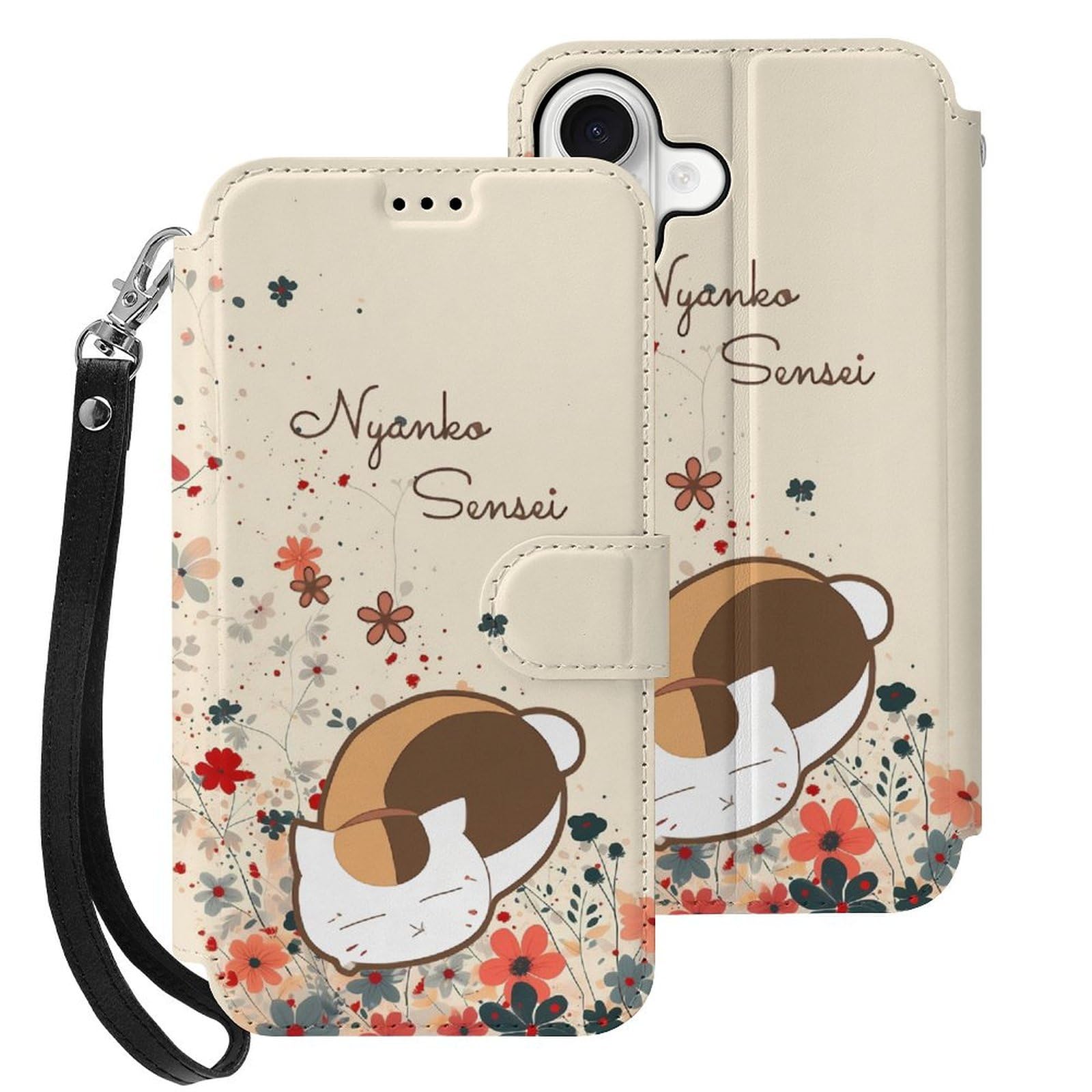 ケース iPhone17 猫耳 TECH DESIGN ZENIX iPhone用手帳型ケース まりにゃん 手帳型 ケース Air iPhone iPhoneアクセサリー