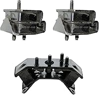 Vista 53 de Conjunto de soportes hidráulicos de motor y transmisión TRQ para Mercedes Benz C280 CLK320 E320