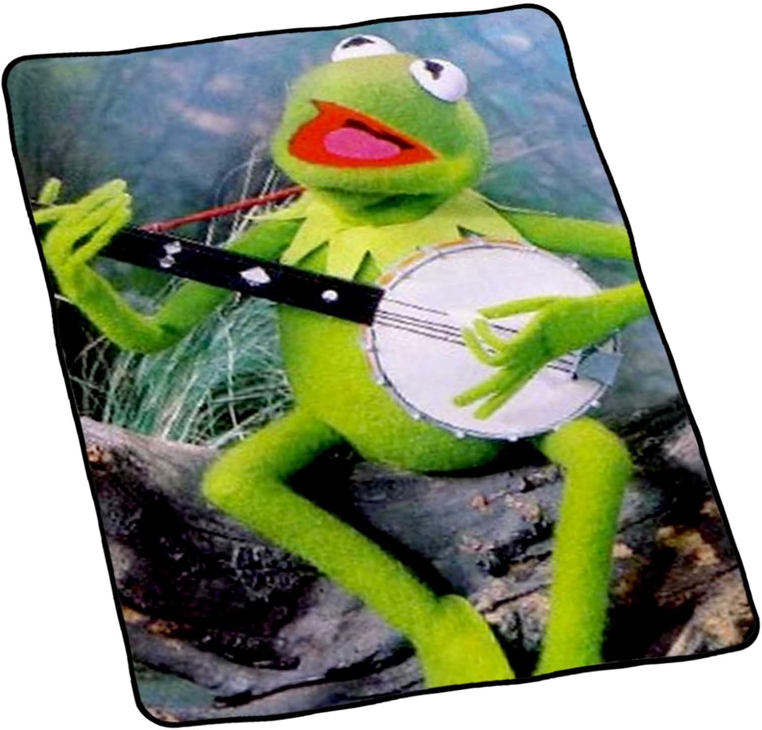 Kermit the frog muppets Blanket Home & Kitchen