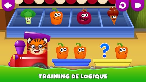 Académie de Drôle de Nourriture: Jeux enfants gratuit: alphabet enfant, apprendre a compter, jeux éducatifs! Apprendre les chiffres & apprendre les couleurs dans le jeux educatif pour enfants gratuit! – vue 8