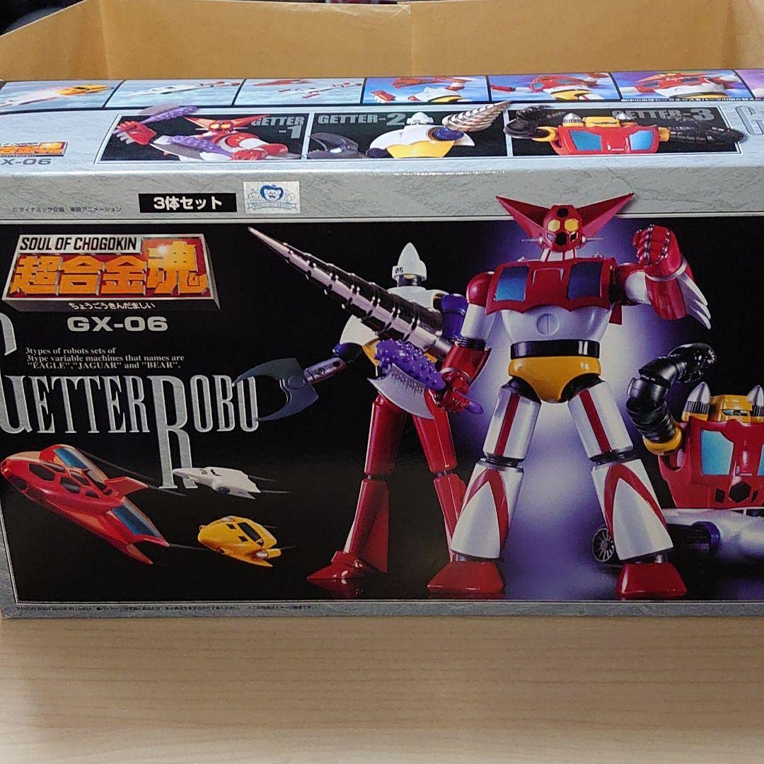 Amazon.co.jp: 超合金魂。GX-06ゲッターロボ1.2.3。 : おもちゃ