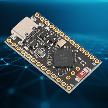 NRF52840 Microcontroller Development Board with BT 5.0 Compatible with for Wearables Prototyping Compact Size
