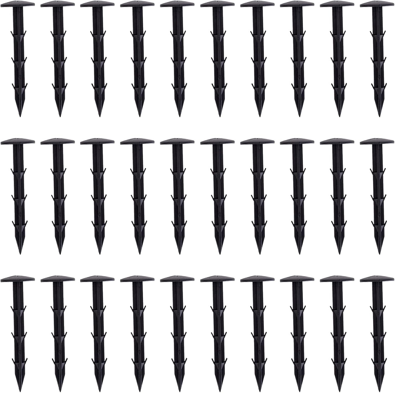 Erdanker Bodenanker 100 Stück Erdnägel,Robustes Aus Stahl - Foto 3