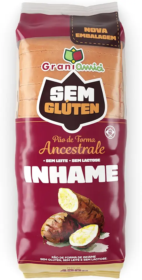 Grani Amici Pão Forma Ancestrale Inhame