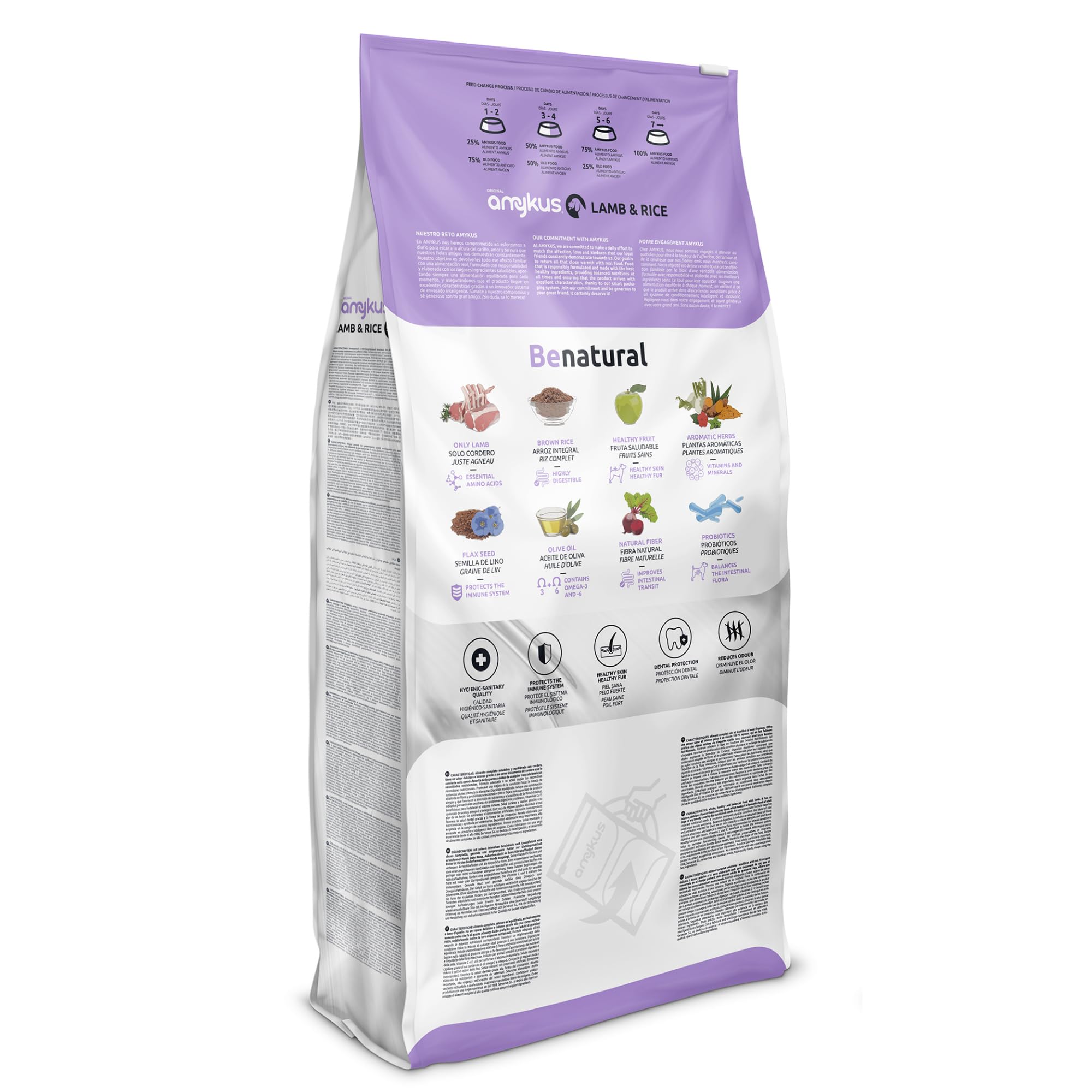Original Lamb & Rice 12,5 kg | Pienso con Cordero y Arroz para Perros Adultos | Comida Seca para Perros, con Cordero | Pienso para Todas Las Razas