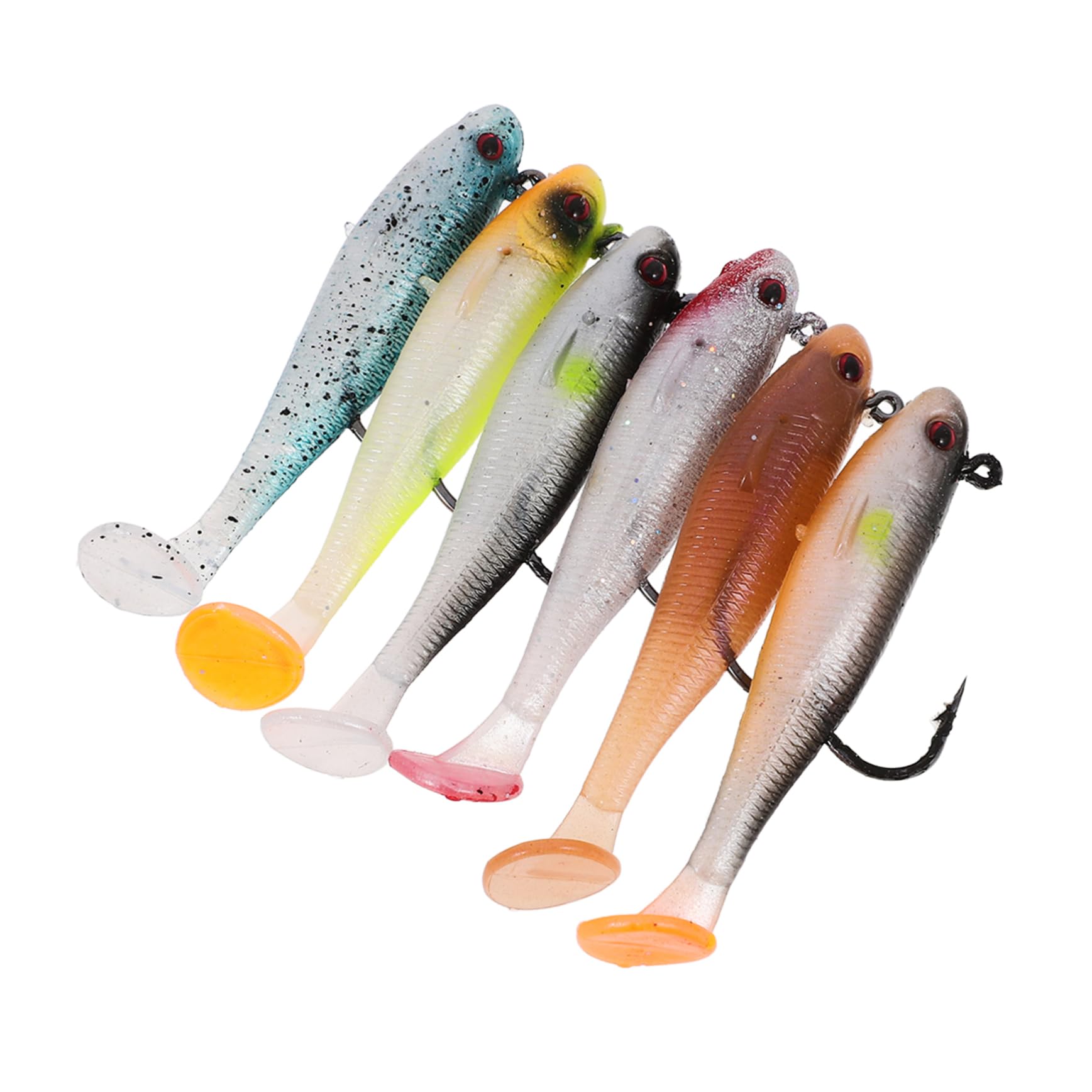 Toyvian Bass Köder Hechtköder Angeln Zubehör Angeln Köderbox Fischköder Mit Leuchtenden Farben Bassausrüstung Für Löffel Bass Lockt Falscher Köder Gefälschte Fischköder Abs