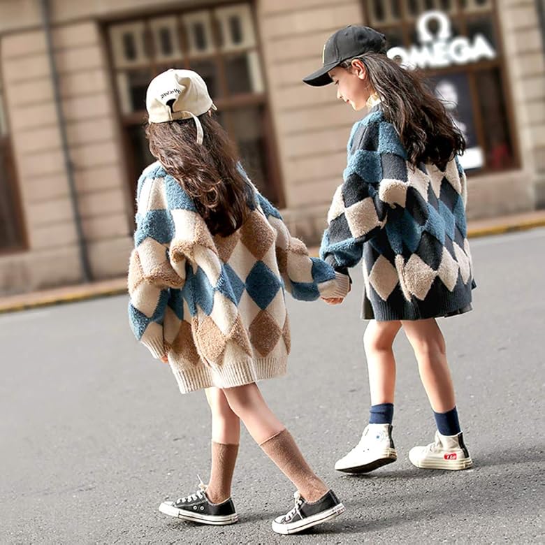 Amazon | [YWW] カーディガン 女の子 ニットセーター 子供服 コート 