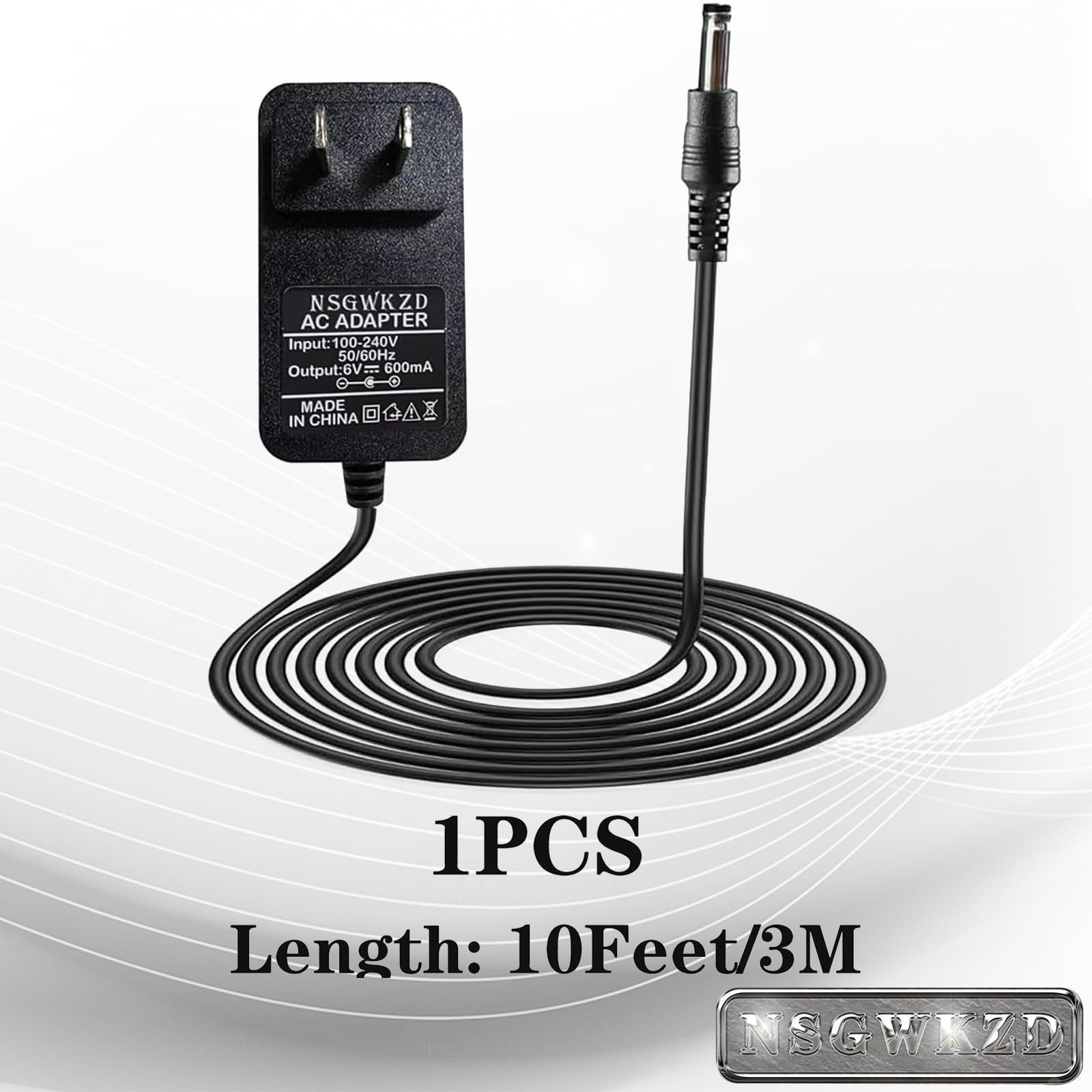 Alimentatore Sostitutivo Kodiak Adattatore AC/DC 6V Per Terapia - Foto 5