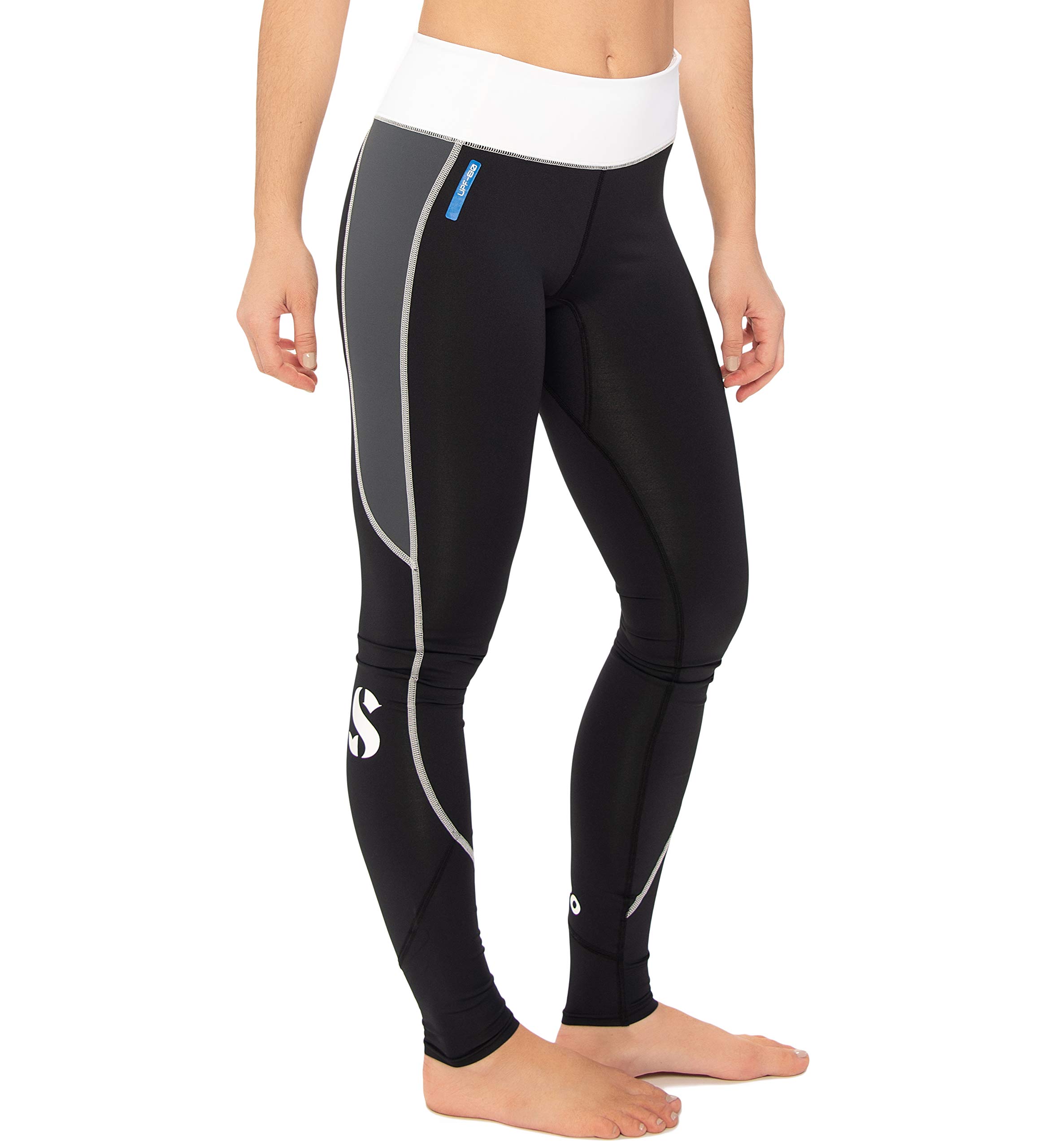 ScubaproT-Flex Graph Rash Guard Legging Womens (UPF80) Size S Small