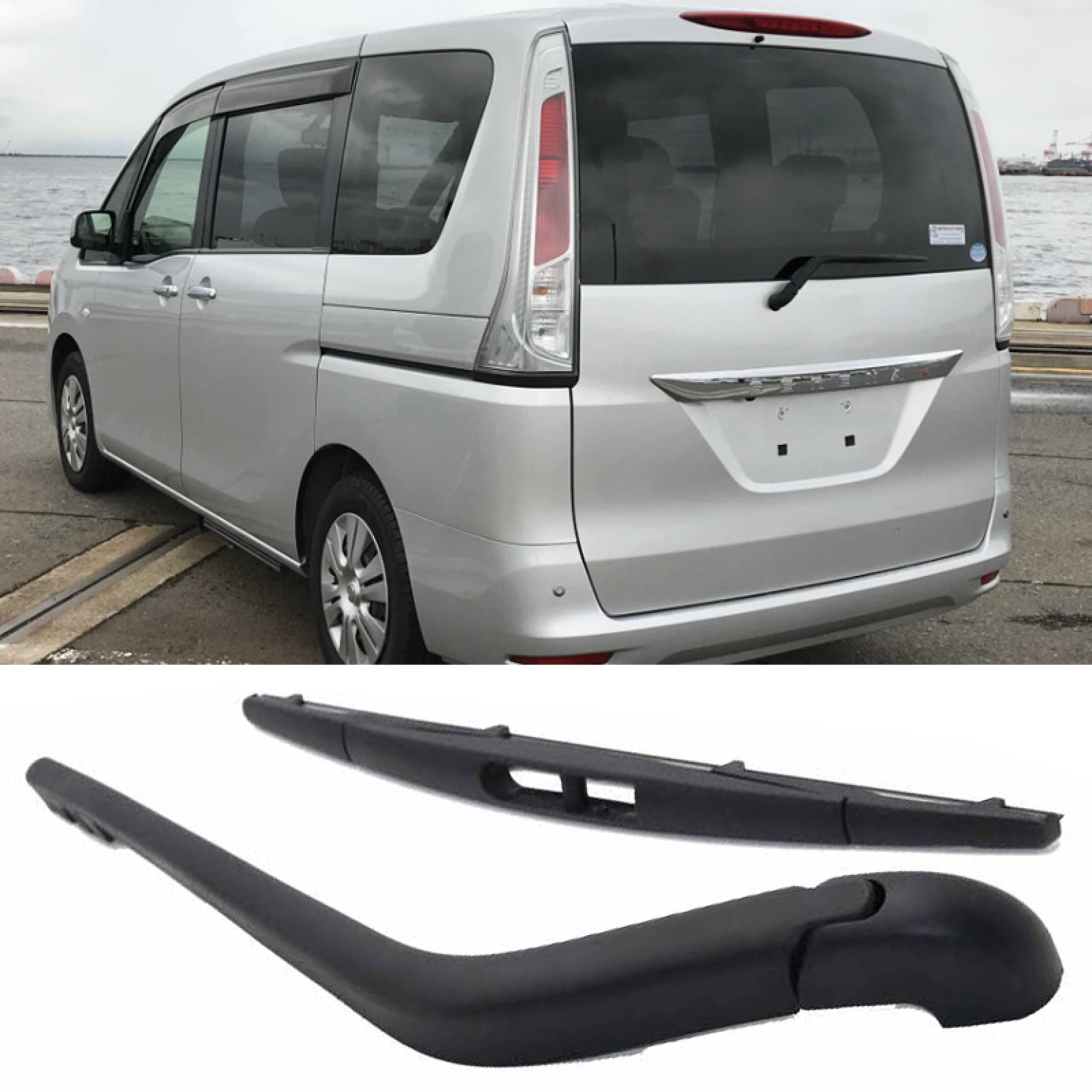 Amazon | WouND リアワイパーアームブレード、日産セレナ/C26