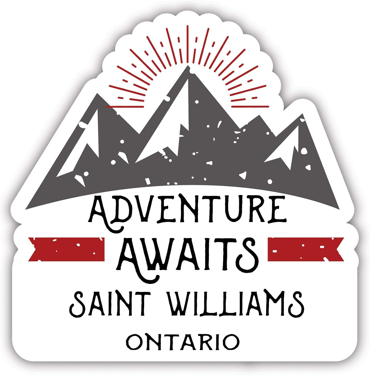 de vinilo de recuerdo de Saint Williams Ontario de 10,16 cm