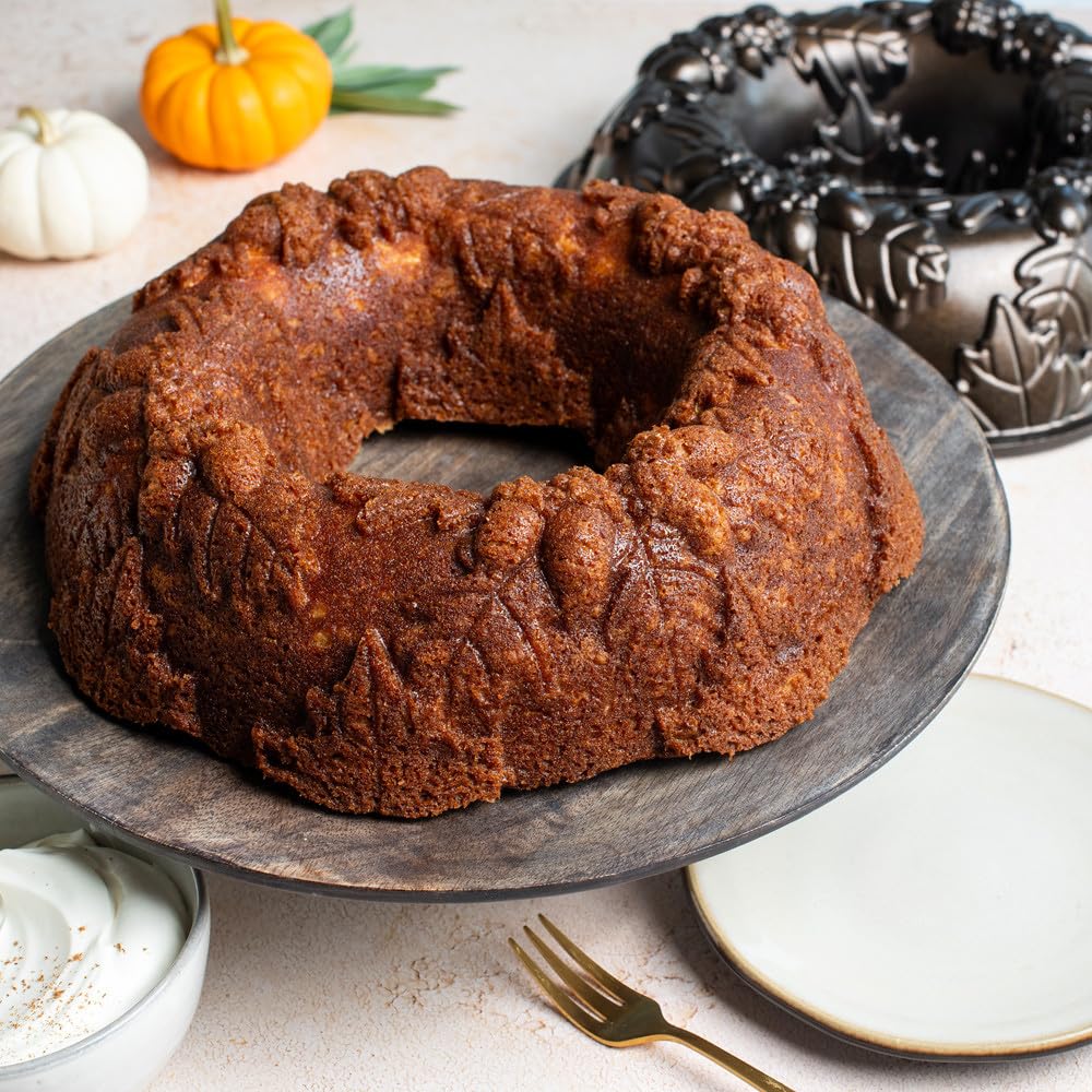Nordicware 82348 Autumn Wreath Bundt Moule à Pâtisserie