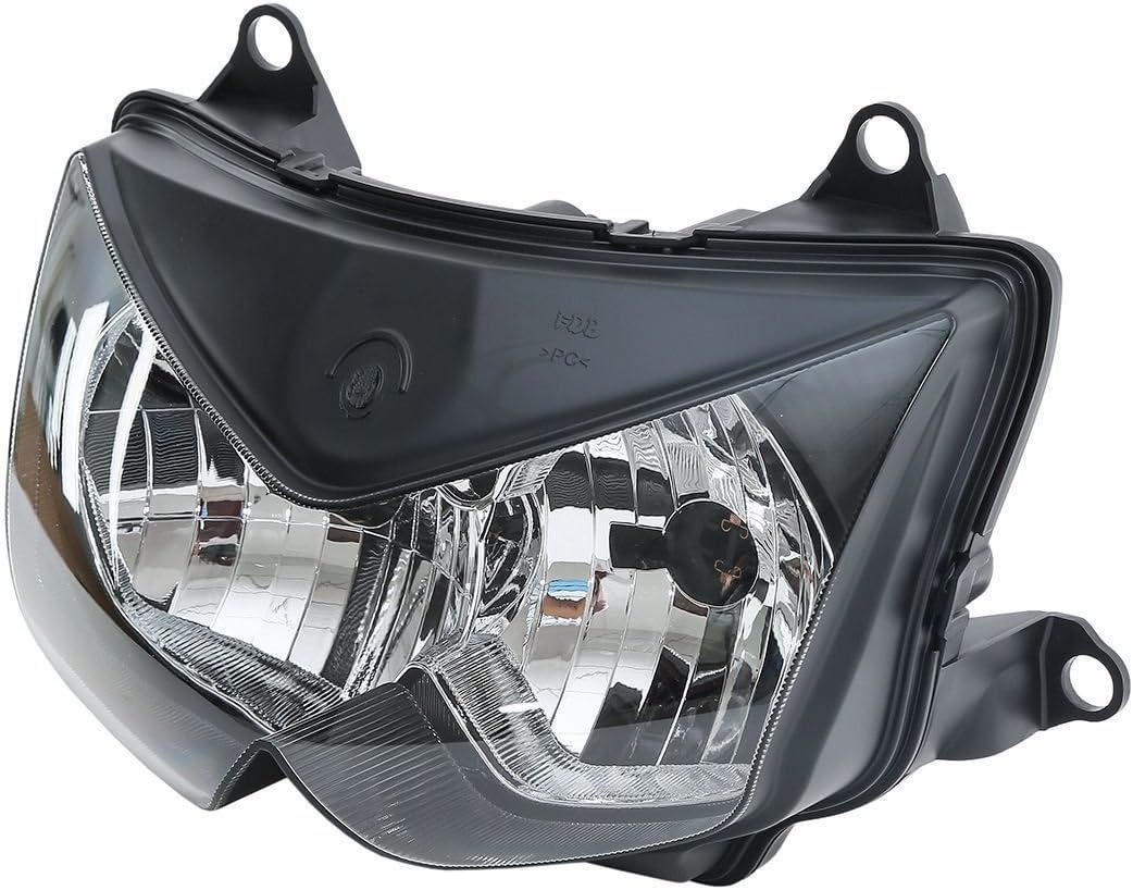 XFMT Headlight Head Light Lamp Compatible with KAWASAKI NINJA 250R 2008-2012 250 2010 New Clear