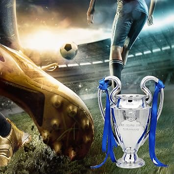 Champion Trophy, Champions League Cup, Champions League Replica, Resin Material, Medal, Souvenir Collection, Desk Decoration Trophy, Decoration Trophy