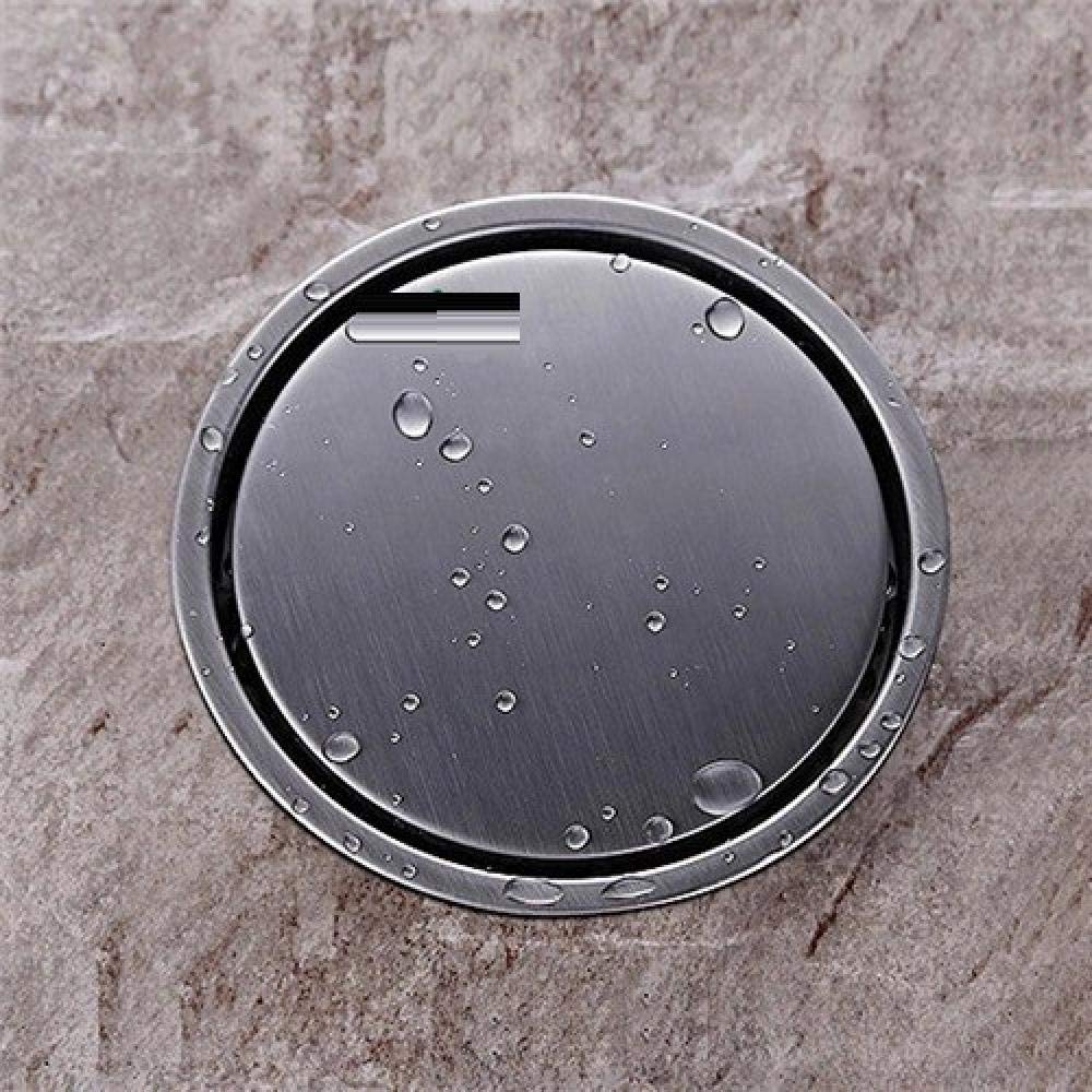 Desagüe de Piso, desagüe de Ducha, 1 Pieza, desagüe de Ducha, desagüe Redondo, desagüe de Acero Inoxidable 304, Hardware de Drenaje antiolor, 4