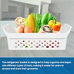 KUAFU 2 X 5304512718 24.5" Panier de rangement Compatible avec Frigidaire Coffre congélateur Organisateur Bins Accessoires de rangement