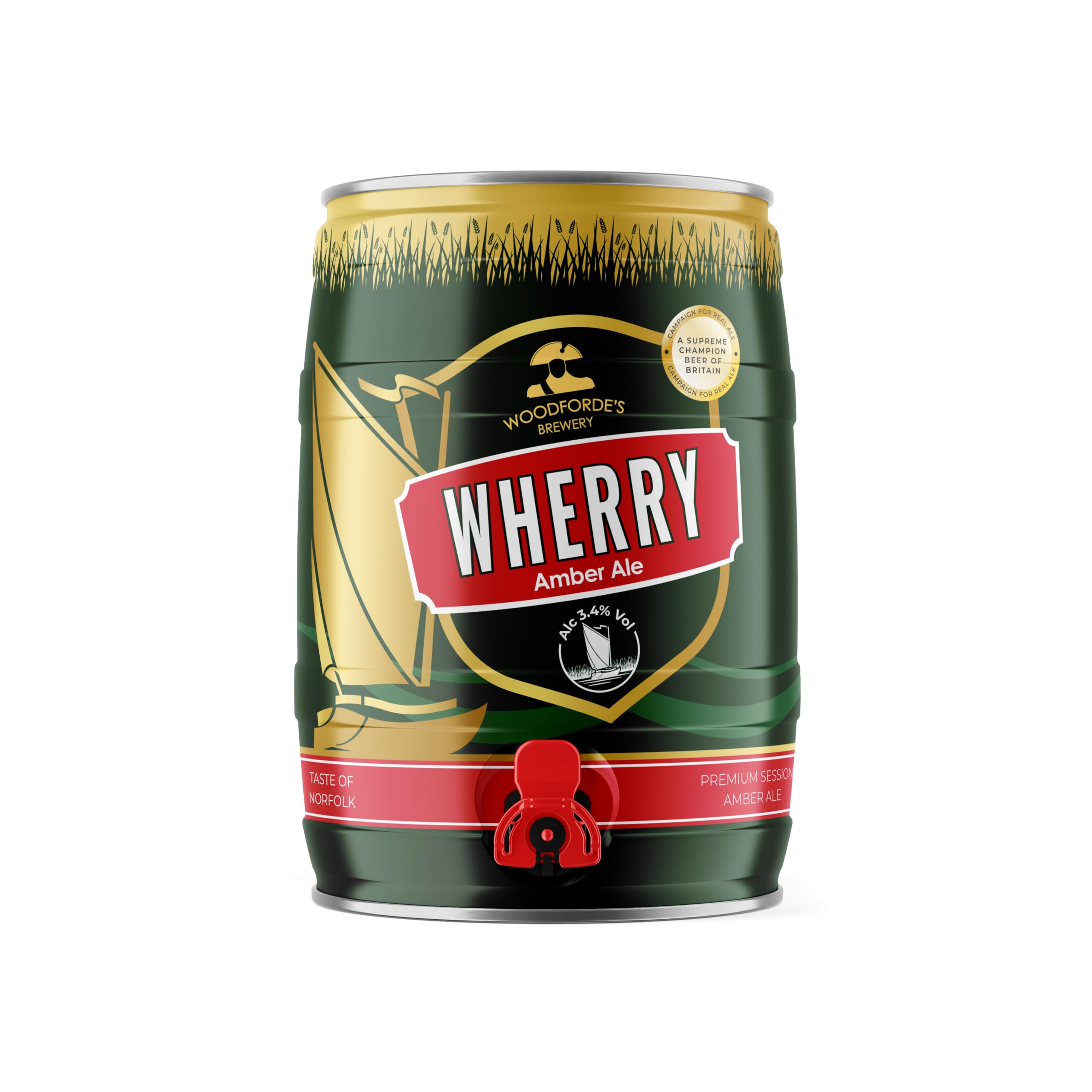 Woodforde's Wherry 5 Litre Mini Keg