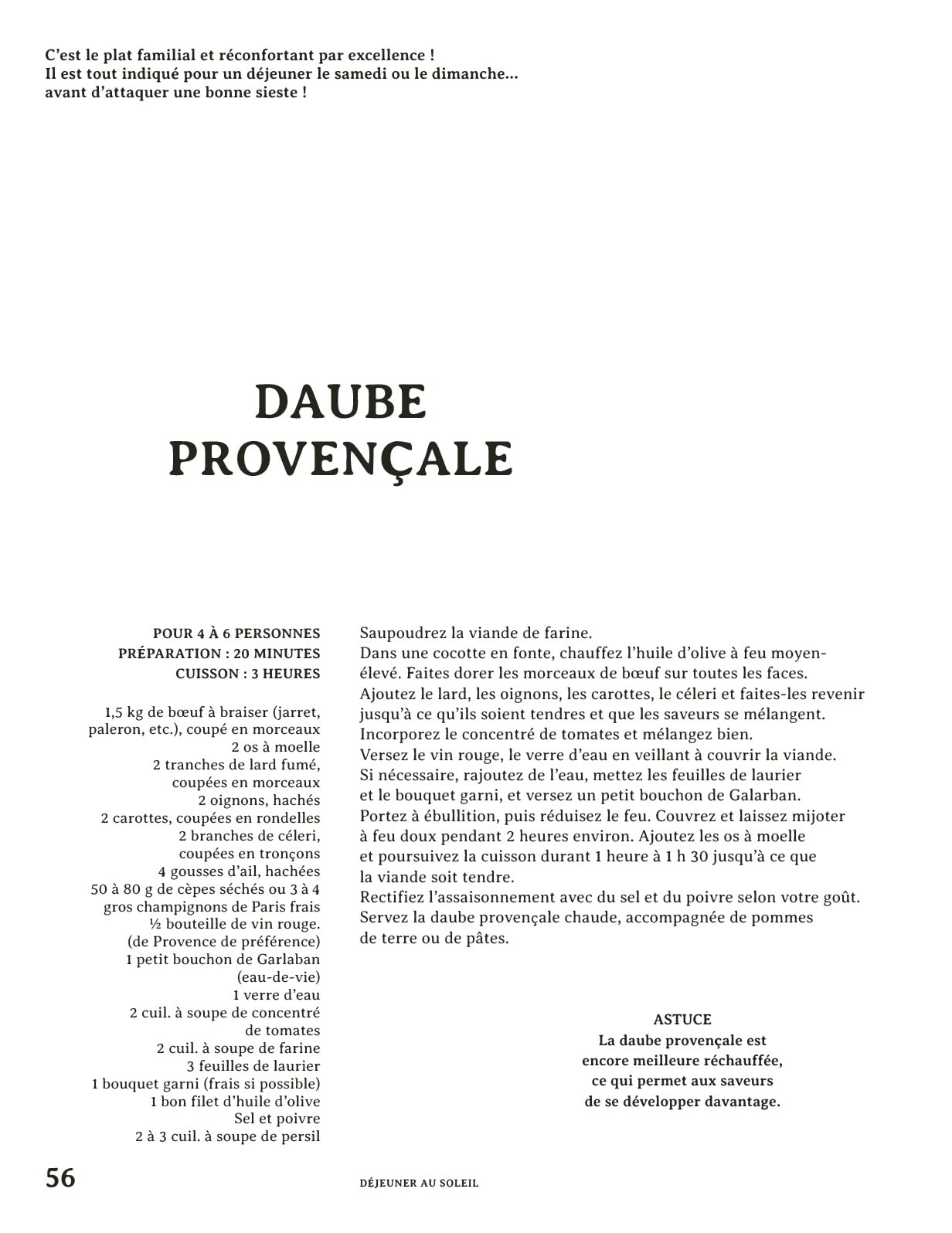 A la table de la Bonne Mère - Recettes provençales d'une cuisinière de Marseille