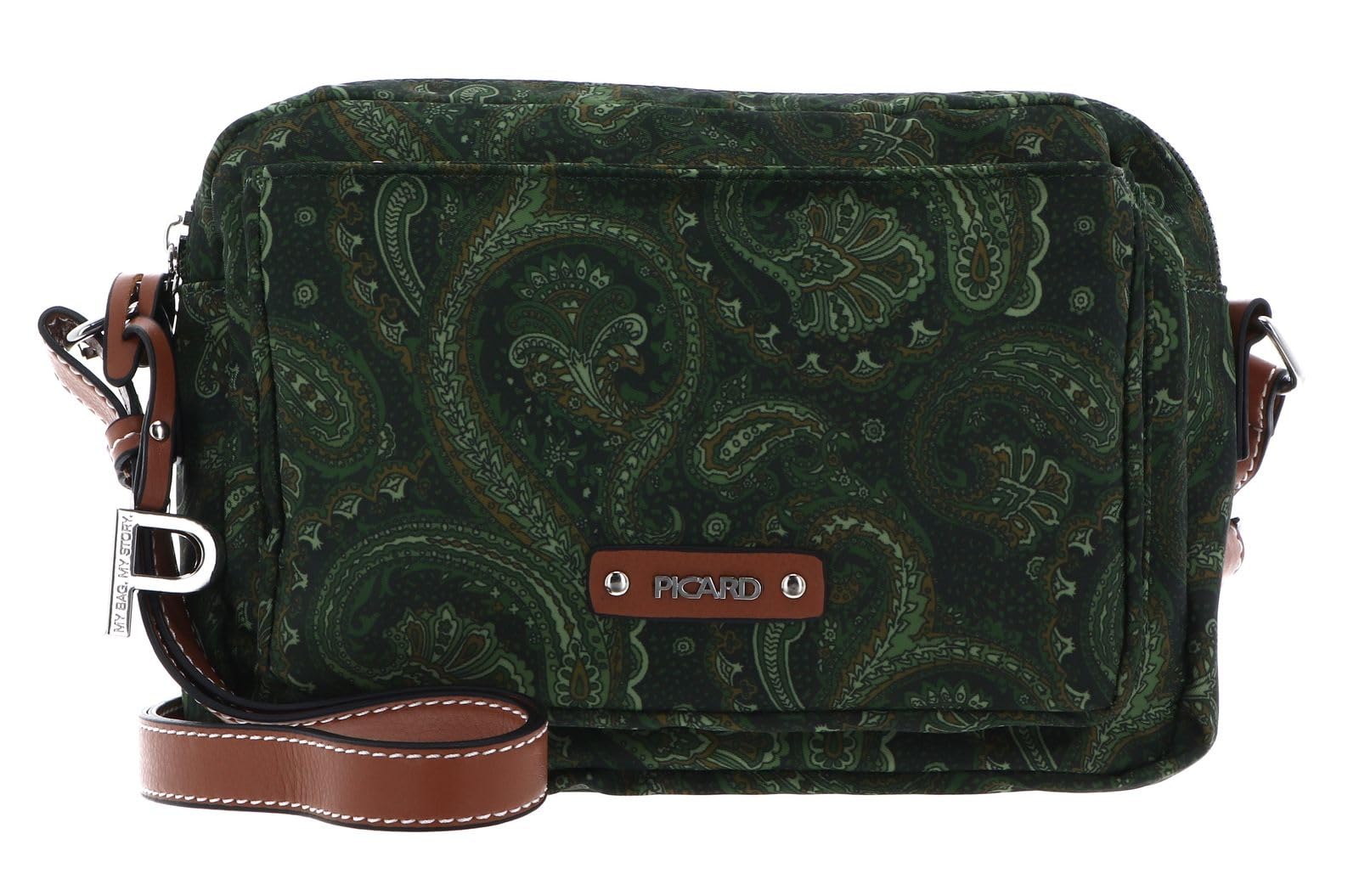 Picard bolso bandolera Sonja Crossbody Bag Paisley verde