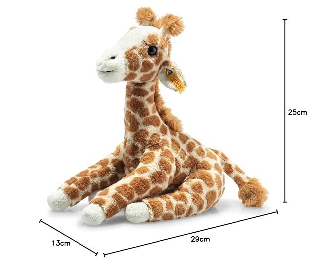 Foto 7 de 7 de Steiff Gina Giraffe 067631 - Peluche de Jirafa (25 cm), Color marrón Claro