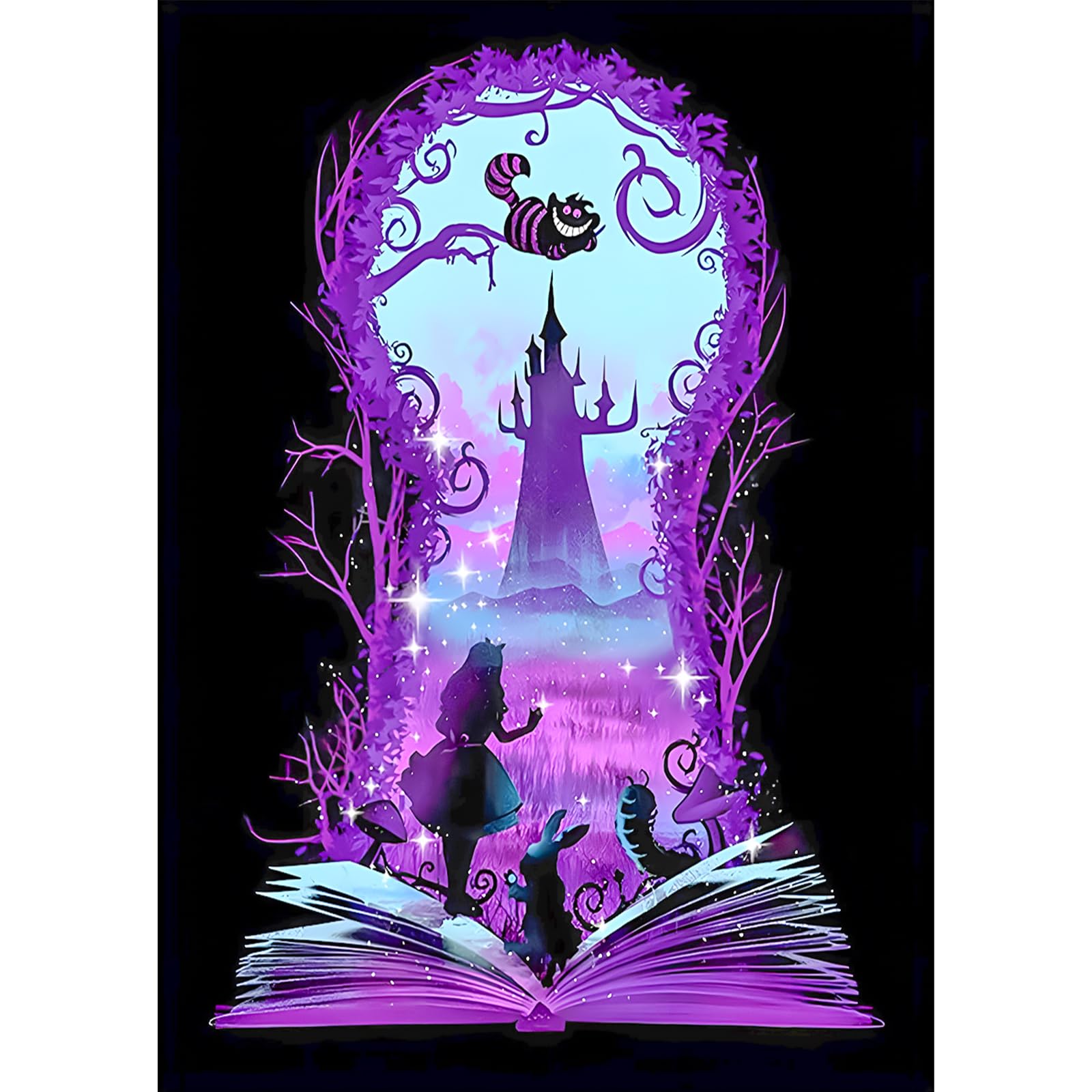 NAIMOER Kits De Peinture Diamant Maison Colorée Pour Adultes