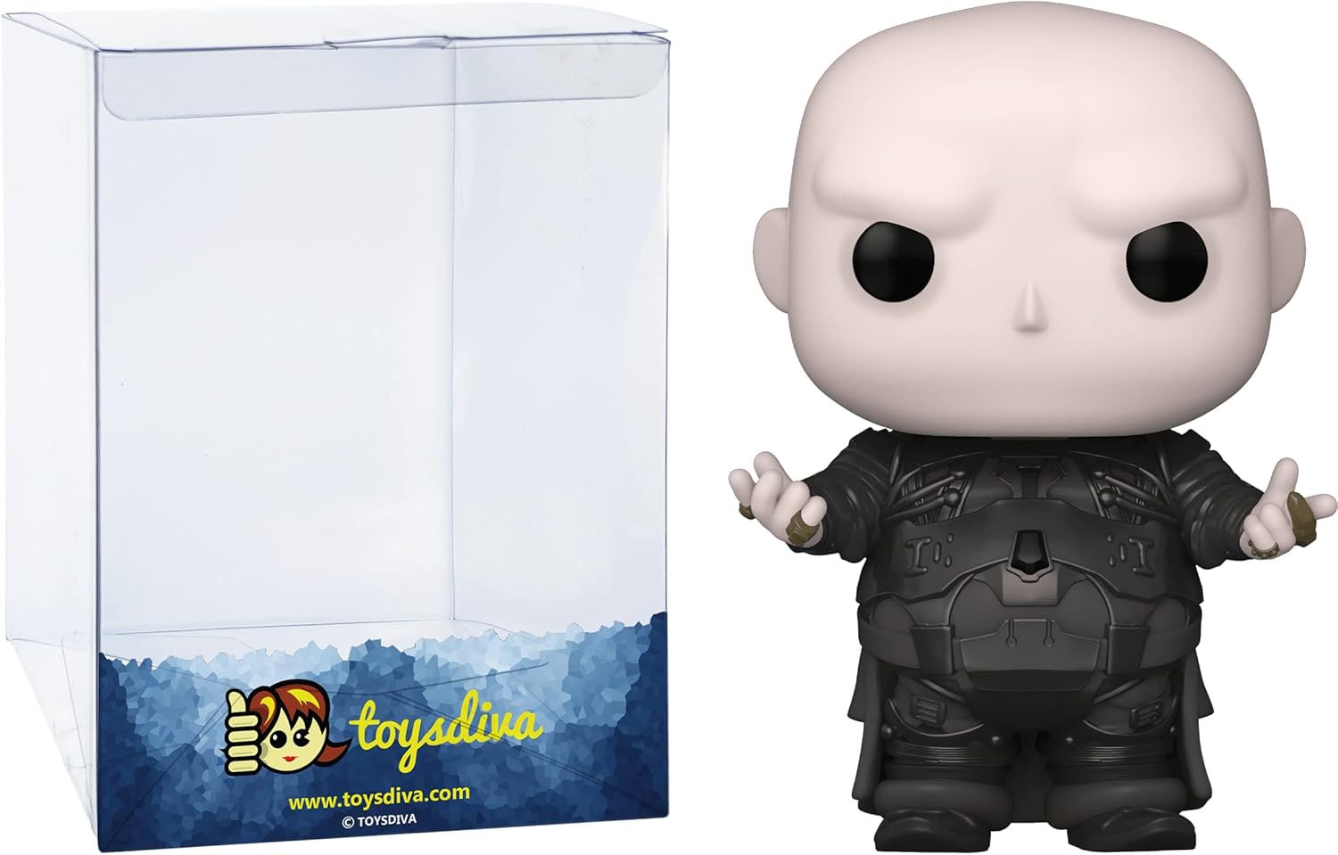 Funko Baron Harkonne: P o p ! Movies Vinyl Figurine Bundle with 1 Compatible 'ToysDiva' Graphic Protector (1028-51606 - B)