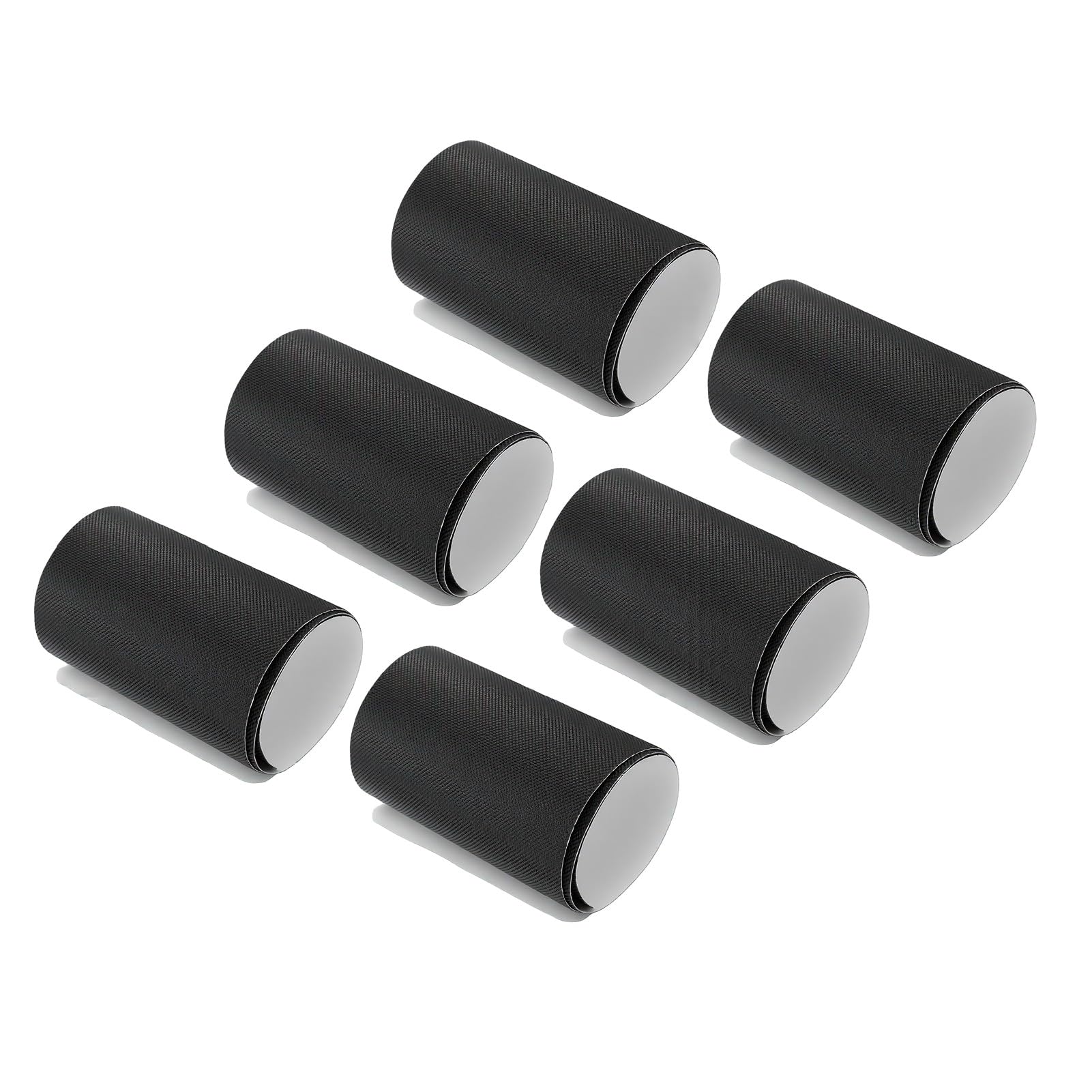 ASHATA Rutschfeste Treppenstufen für Holzstufen, 15 Stück 6x30in (BLACK)