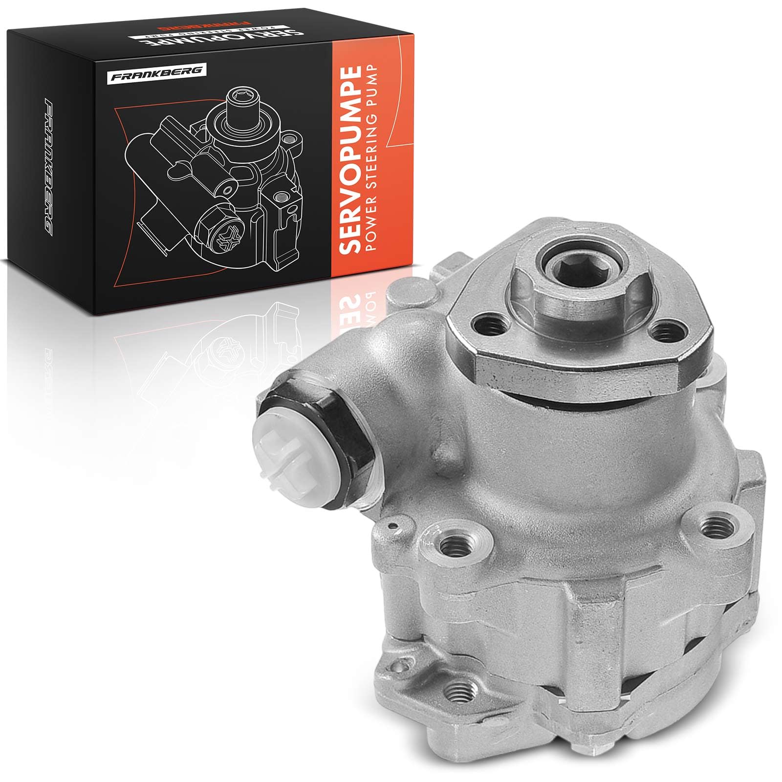 Frankberg Pompa servosterzo Compatibile con Transporter IV Bus 70B 70C 70J 70K 7DB 7DC 7DJ 7DK 1.9 TD 1.9 D 2.5 TDI 2.5 TDI S.y.n.c.r.o 2.0 2.4 D 2.4 D S.y.n.c.r.o 1990-2003 044145157AX,044145157A