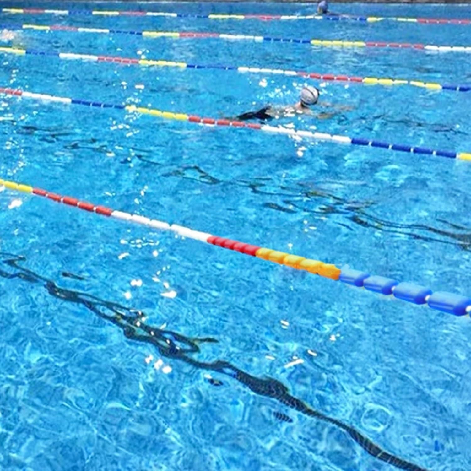Schwimmbad-Sicherheitsseil – strapazierfähige Nylon-Spurteiler für Training und Wettbewerbe – unverzichtbares Schwimmzubehör für mehr Sicherheit und Leistung
