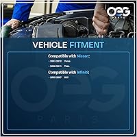 Vista 4 de Nuevo motor de limpiaparabrisas delantero compatible con Nissan Versa 2007-2011, Versa Hatchback 2012, Tiida 2008-11; compatible con Infiniti G35