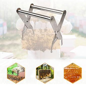 Bee Hive Tools Stainless Steel Honey Extract Cutting, Catching, Feeding