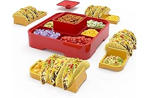 Taco Bar Serving Set for a Party