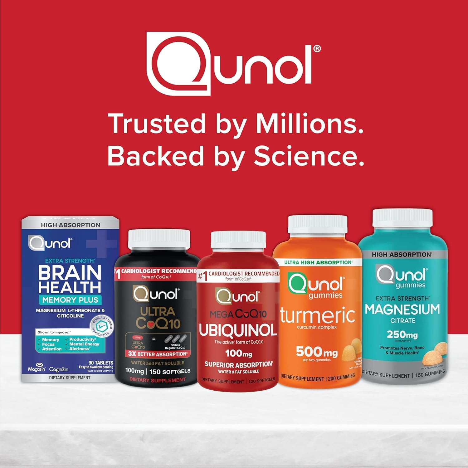 Qunol - Ultra CoQ10 100 MG, 2Pack (120 Count)